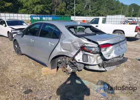 2020 Toyota Corolla Se from USA, damaged, VIN 5YFS4RCE1LP027615